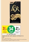 Capsules de café absolu intensité 9 - L'OR - Intermarché à Agen Capsules de café absolu intensité 9 - L'OR en promo chez Intermarché Agen à 2,20 €