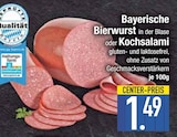 Bayerische Bierwurst oder Kochsalami im EDEKA Prospekt Bayerische Bierwurst oder Kochsalami von im aktuellen EDEKA Prospekt für 1,49 €