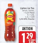 Ice Tea Pfirsich von Lipton im aktuellen EDEKA Prospekt