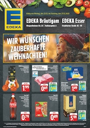 Aktueller EDEKA Supermarkt Prospekt für Höchberg: Wir lieben Lebensmittel! mit 8} Seiten, 22.12.2025 - 27.12.2025