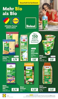 Milch im Lidl Prospekt "LIDL LOHNT SICH" mit 52 Seiten (Chemnitz)