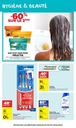 Prix et réduction Shampooing dans le prospectus Carrefour Market en cours Offre Shampooing dans le catalogue Carrefour Market du moment à la page 13