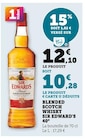 Blended Scotch Whisky 40° - Sir Edward's en promo chez Super U Orléans à 10,28 €