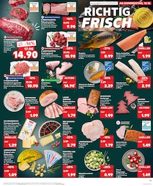 Rindfleisch im Kaufland Prospekt "Aktuelle Angebote" mit 38 Seiten (Augsburg)