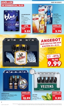 Veltins im aktuellen Kaufland Prospekt (Arnsberg) Veltins im Kaufland Prospekt "EXTRA-ANGEBOTE" mit 8 Seiten (Arnsberg)