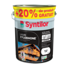 Lasure extérieure Xylodhone Ultra Hautes Performances incolore satin 5 L + 20% gratuit - SYNTILOR dans le catalogue Castorama