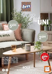 Prospectus Meubles & Décoration B&M en cours à Arras et alentours, "Back TO UNI", 18 pages, 05/08/2026 - 01/09/2026 Catalogue Meubles & Décoration B&M en cours à Arras et alentours, "Back TO UNI", 18 pages, 05/08/2026 - 01/09/2026