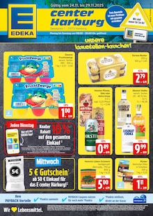EDEKA Prospekt der Woche "Top Angebote" Seite 1, 24.11.2025 bis 29.11.2025 für Hamburg Aktueller EDEKA Prospekt "Top Angebote" Seite 1 von 36 Seiten für Hamburg