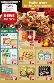 Aktueller REWE Prospekt mit Huhn, "Dein Markt", Seite 1