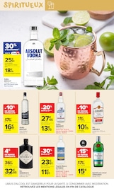 Promos Vodka dans le catalogue "AU COEUR DU GOÛT" de Carrefour Market Vodka en promo dans le catalogue Carrefour Market à la page 26