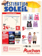 Prospectus Auchan Hypermarché "DESTINATION SOLEIL" en cours à Valence, Page 8 Catalogue Auchan Hypermarché en cours à Valence, "DESTINATION SOLEIL", Page 8
