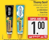 Senf mittelscharf von Thomy im aktuellen EDEKA Prospekt für 1,00 €