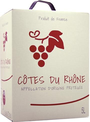 AOP Côtes du Rhône rouge PRODUIT DE FRANCE