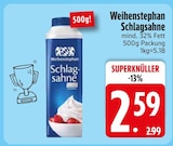 Aktuelle Sahne Angebote bei EDEKA in Ingolstadt Aktuelles Schlagsahne Angebot bei EDEKA in Ingolstadt ab 2,59 €