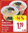 ALDI Nord - Brotaufstrich Angebot im Prospekt Brotaufstrich bei ALDI Nord im Prospekt "" für 1,19 €