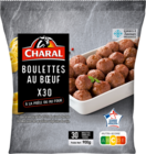 BOULETTES AU BŒUF surgelées CHARAL - CHARAL en promo chez Auchan Hypermarché BOULETTES AU BŒUF surgelées CHARAL - CHARAL dans le catalogue Auchan Hypermarché