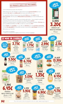 Catalogue Naturalia de la semaine "Plus de 500 produits en promo ce mois !" avec 2 pages, valide du 01/09/2025 au 30/09/2025 pour Pau et alentours Prospectus Naturalia de la semaine "Plus de 500 produits en promo ce mois !" avec 2 pages, valide du 01/09/2025 au 30/09/2025 pour Pau et alentours