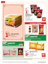 Prix et réduction Lait dans le prospectus Auchan Hypermarché en cours Offre Lait dans le catalogue Auchan Hypermarché du moment à la page 8