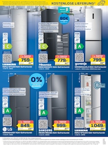 Kühlschrank im EURONICS Prospekt "GENAU RICHTIG. NEUESTE TECHNIK GRATIS FREI HAUS." mit 20 Seiten (Kamen)