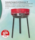 Holzkohle Rundgrill mit Windschutz von  im aktuellen V-Markt Prospekt für 9,99 €