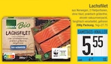 Lachsfilet im Angebot bei E center in Germering Lachsfilet Angebote von EDEKA Bio bei E center Germering für 5,55 €