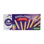 Bâtonnets Stick & Choc - CARREFOUR CLASSIC' en promo chez Carrefour Bâtonnets Stick & Choc - CARREFOUR CLASSIC' dans le catalogue Carrefour