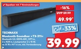 Bluetooth-Soundbar »TX-311« von TECHNAXX im aktuellen Kaufland Prospekt für 39,99 €