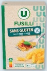 Pâtes sans gluten Fusilli - U dans le catalogue U Express