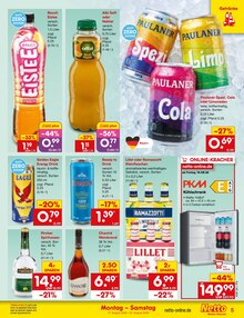 Kühlschrank im Netto Marken-Discount Prospekt "Aktuelle Angebote" mit 65 Seiten (Weiden (Oberpfalz))
