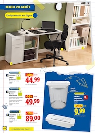 Prix et réduction Chaise dans le prospectus Lidl en cours Offre Chaise dans le catalogue Lidl du moment à la page 26