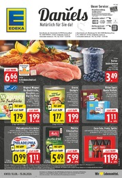 EDEKA Prospekt für Rheinberg mit 26 Seiten EDEKA Prospekt für Rheinberg: "Aktuelle Angebote", 26 Seiten, 10.08.2026 - 15.08.2026