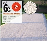 Graviers de marbre en promo chez E.Leclerc Garges-lès-Gonesse à 6,50 €