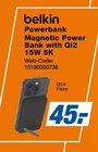Powerbank Magnetic Power Bank with Qi2 15W 5K Angebote von belkin bei expert Gronau für 45,00 €