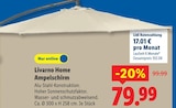Aktuelles Ampelschirm Angebot bei Lidl in Duisburg ab 79,99 €