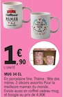 MUG 34 CL en promo chez E.Leclerc Orléans à 1,90 €