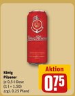 Aktuelles König Pilsener Angebot bei REWE in Rheine ab 0,75 €