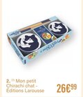 Mon petit Chirachi chat - Éditions Larousse dans le catalogue Monoprix