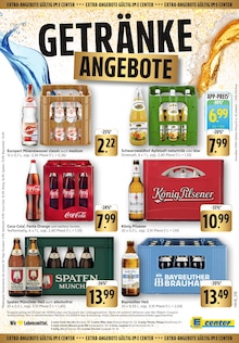 Coca Cola im aktuellen E center Prospekt (Neu Ulm) Coca Cola im E center Prospekt "Aktuelle Angebote" mit 56 Seiten (Neu Ulm)