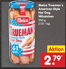 Trueman´s American Style Hot Dog Würstchen bei Netto Marken-Discount im Prospekt "" für 2,79 €