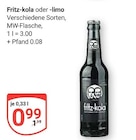 Fritz-kola bei GLOBUS im Prospekt "" für 0,99 €