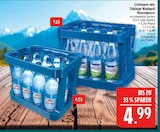 Mineralwasser von Lichtenauer für 4,99 € bei Marktkauf im Angebot Mineralwasser von Lichtenauer im aktuellen Marktkauf Prospekt