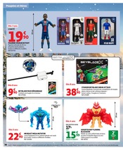 Promos Beyblade dans le catalogue "EMBARQUEZ POUR LE PAYS DES JOUETS" de Auchan Hypermarché Beyblade en promo dans le catalogue Auchan Hypermarché à la page 38