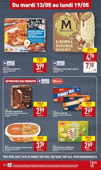 Promotion Bûches dans le prospectus Aldi, valable du 13/05/2025 au 19/05/2025 Promo Bûches dans le catalogue Aldi du moment à la page 25