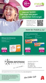 mea - meine apotheke Apotheken Prospekt der aktuellen Woche mit 4 Seiten, gültig von 01.07.2026 bis 31.07.2026, in Martfeld und Umgebung Aktueller mea - meine apotheke Apotheken Prospekt in Martfeld und Umgebung, "Unsere Juli-Angebote" mit 4 Seiten, 01.07.2026 - 31.07.2026