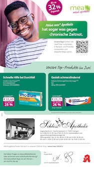 Aktueller mea - meine apotheke Prospekt (Essingen, 4 Seiten zum blättern mea - meine apotheke Prospekt Unsere Juni-Angebote mit 4 Seiten