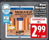 Wiener Würstchen  im aktuellen EDEKA Prospekt für 2,99 €