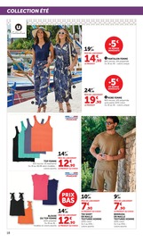 Promos Robe Femme dans le catalogue "Super U" de Super U Robe Femme en promo dans le catalogue Super U à la page 18