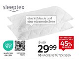 Aktuelle Kissen Angebote bei XXXLutz Möbelhäuser in Mönchengladbach Aktuelles Nackenstützkissen „Verdello“ Angebot bei XXXLutz Möbelhäuser in Mönchengladbach ab 29,99 €