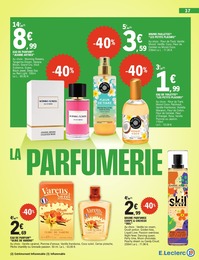 Offre Parfumerie dans le catalogue E.Leclerc du moment à la page 37