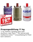 Propangasfüllung Angebote von Awissus bei bauSpezi Erlangen für 19,99 €